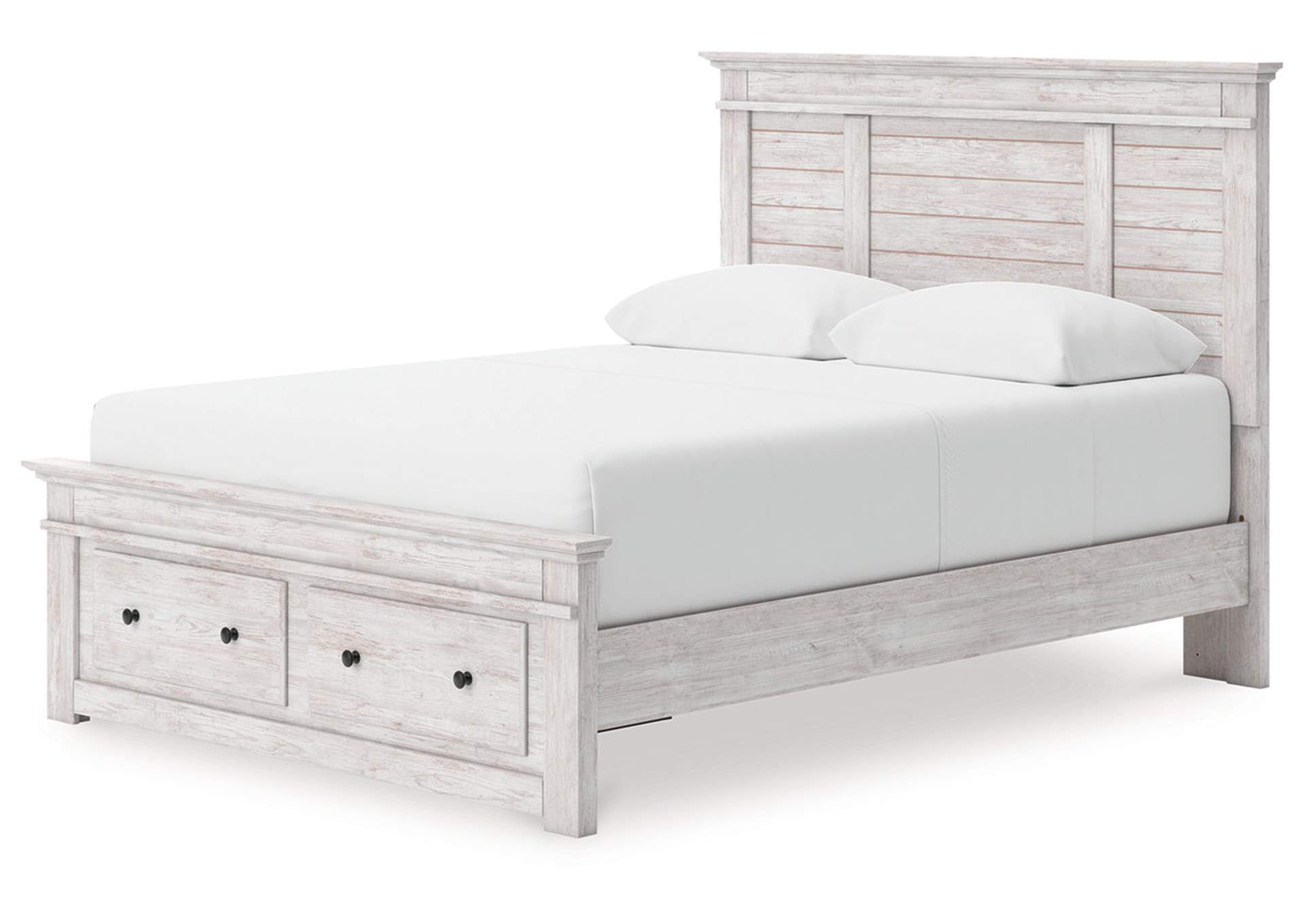 Makidern Queen Panel Storage Bed image 2