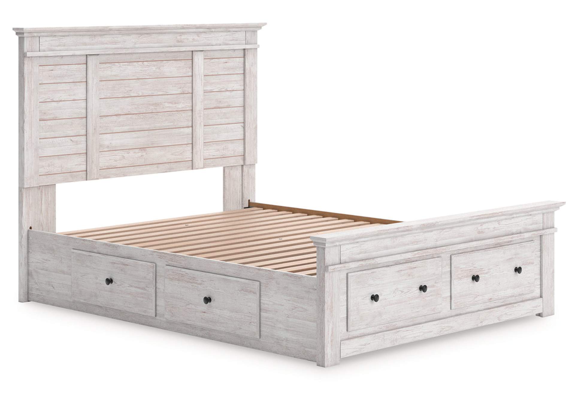 Makidern Queen Panel Storage Bed image 3