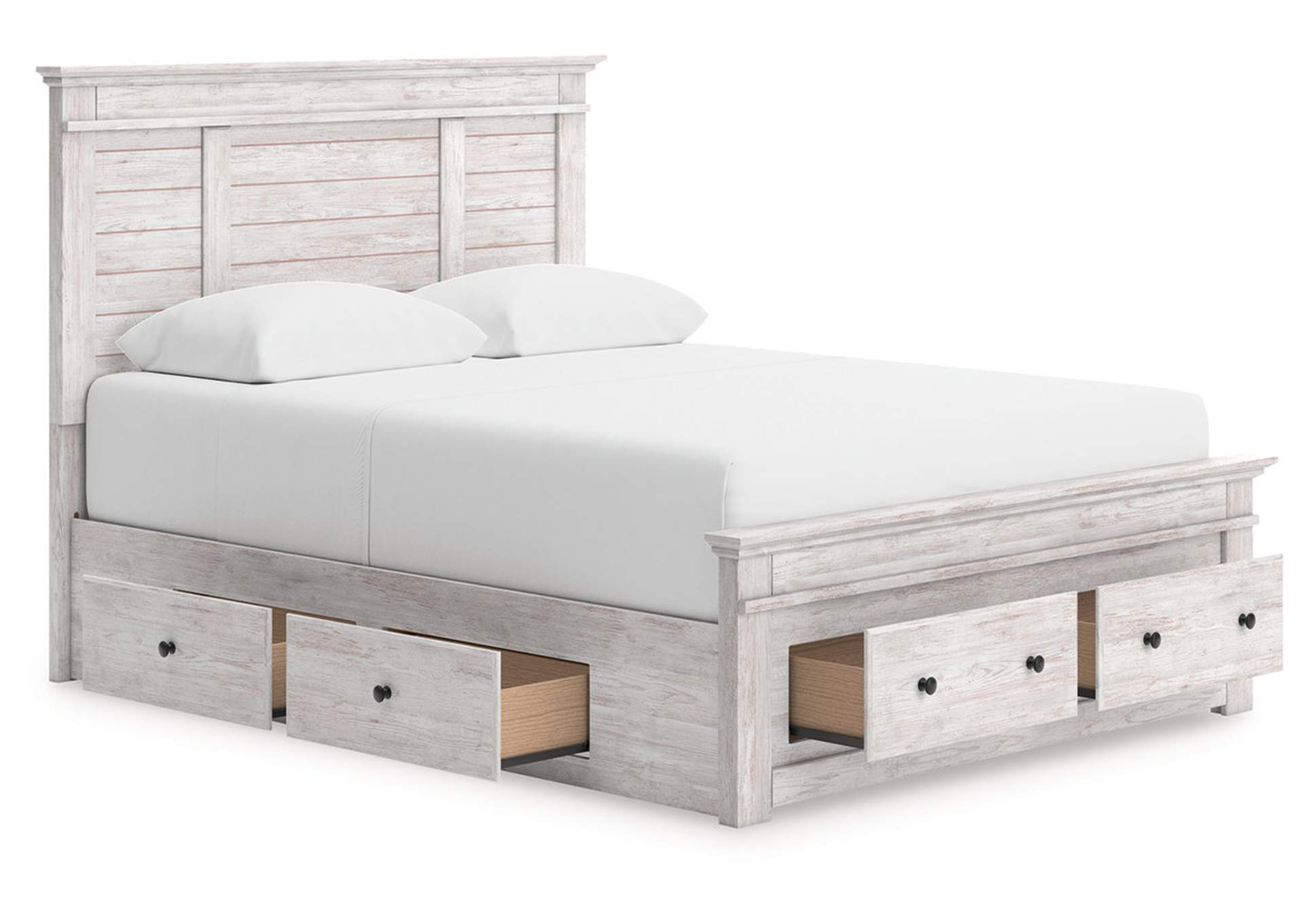 Makidern Queen Panel Storage Bed image 4
