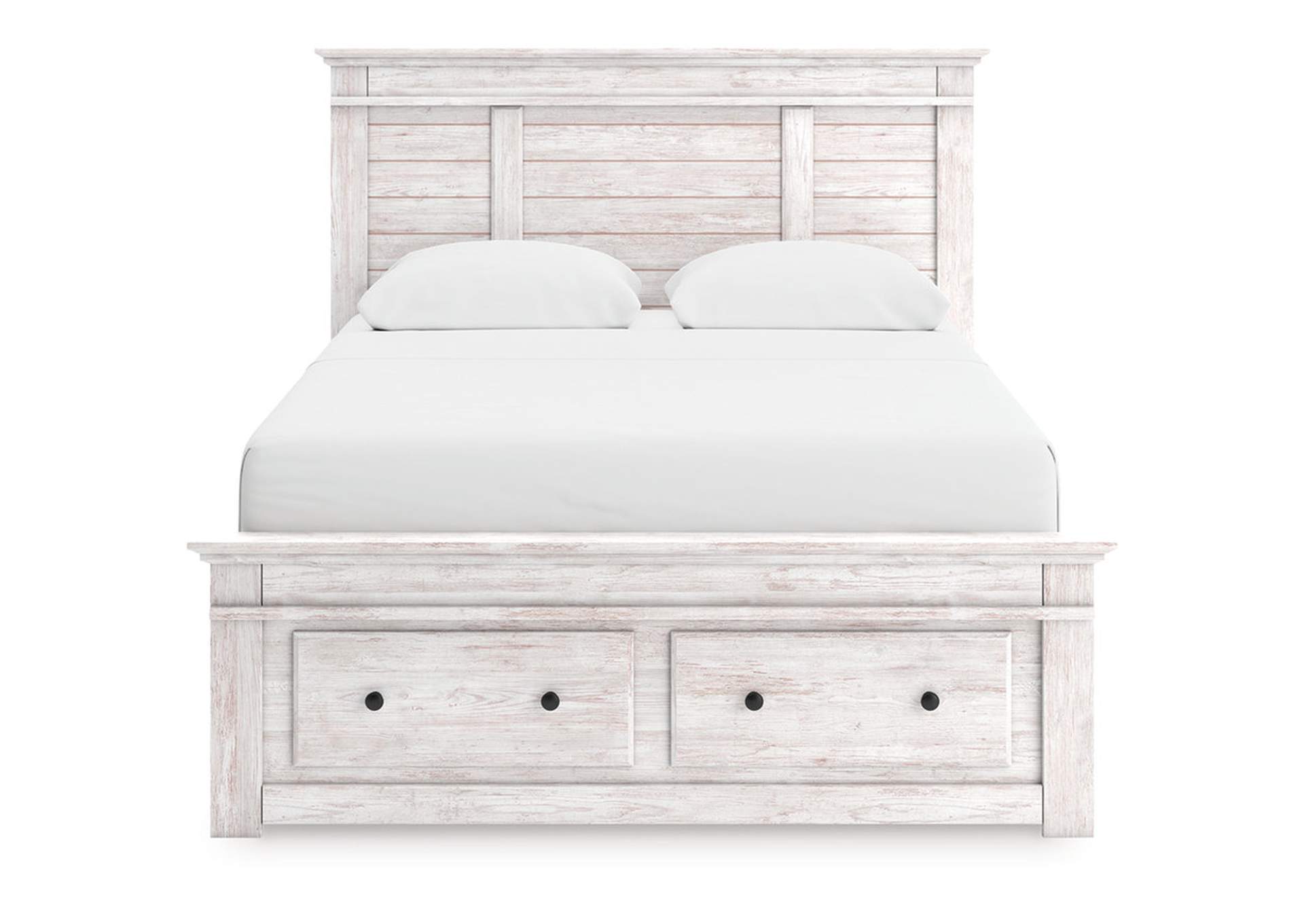 Makidern Queen Panel Storage Bed image 6