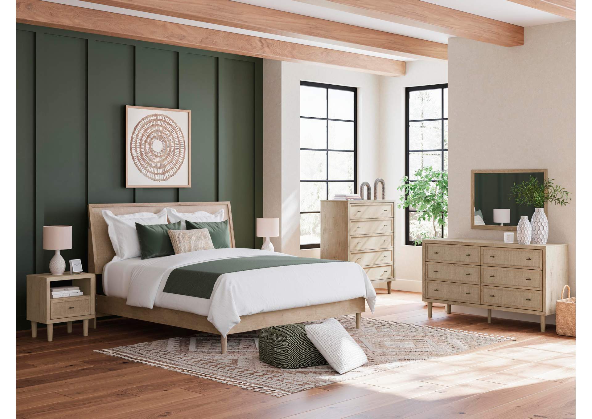 Cielden King Panel Bed image 12