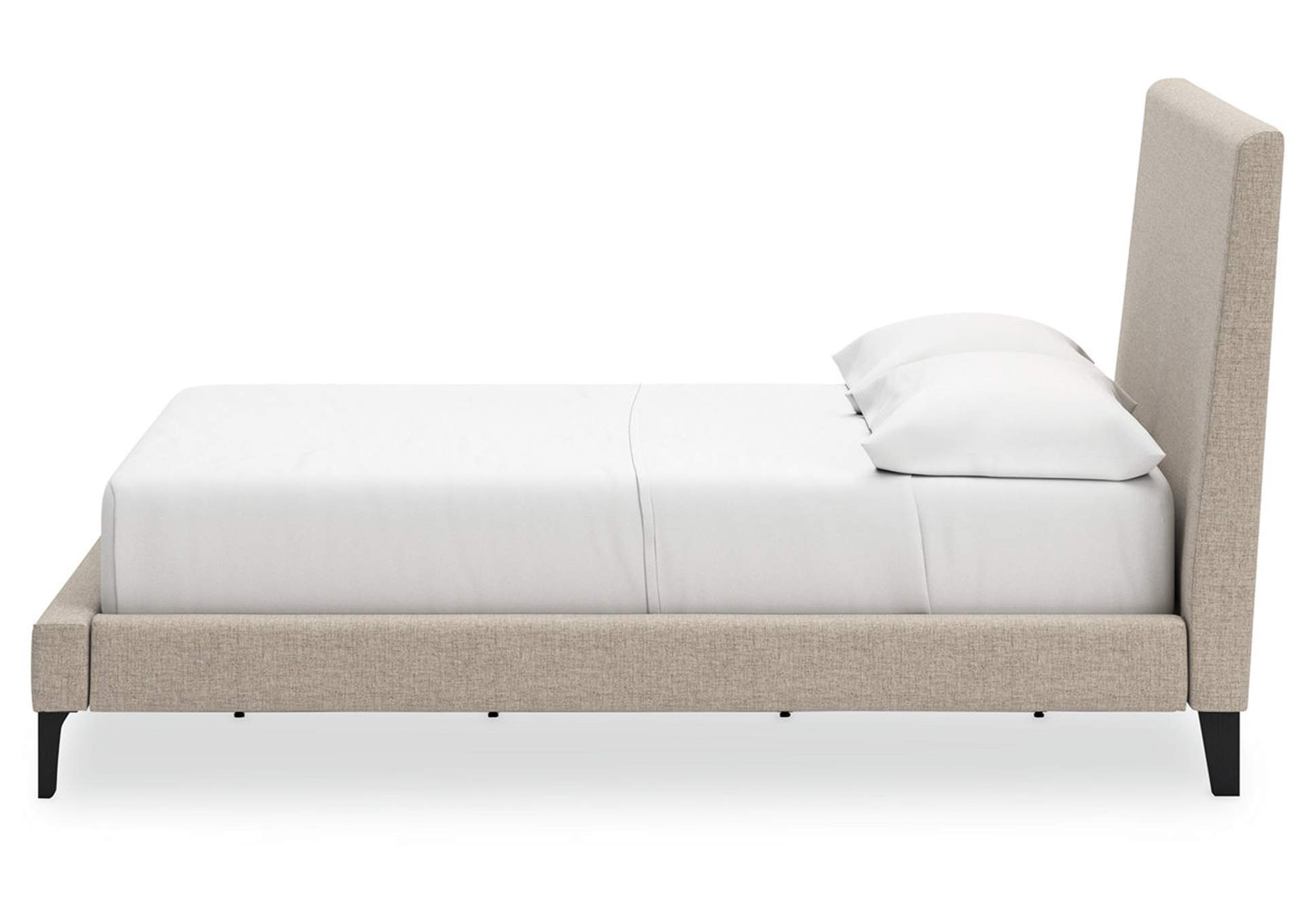 Cielden Full Upholstered Bed with Roll Slats