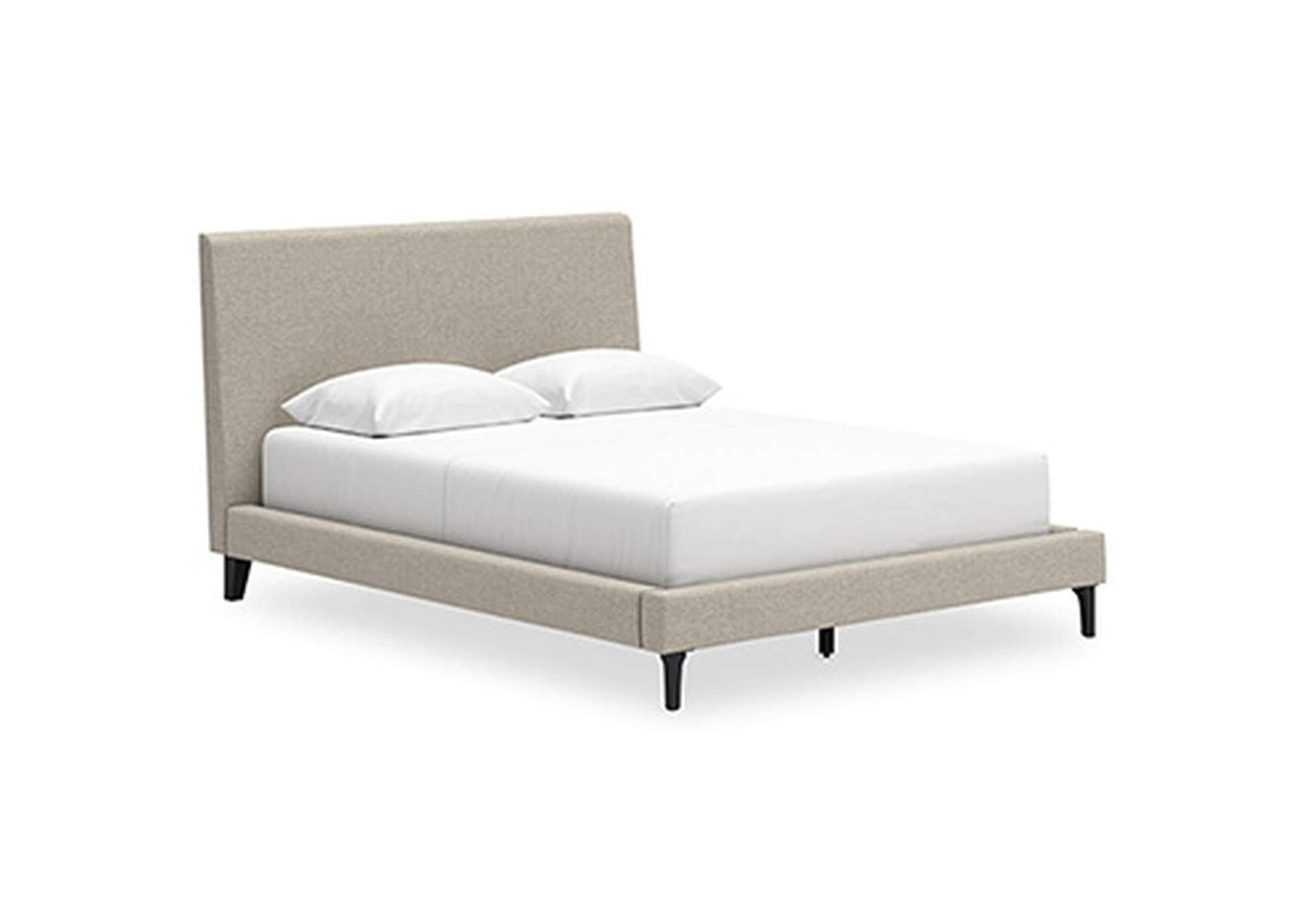 Cielden Queen Upholstered Bed with Roll Slats image 11