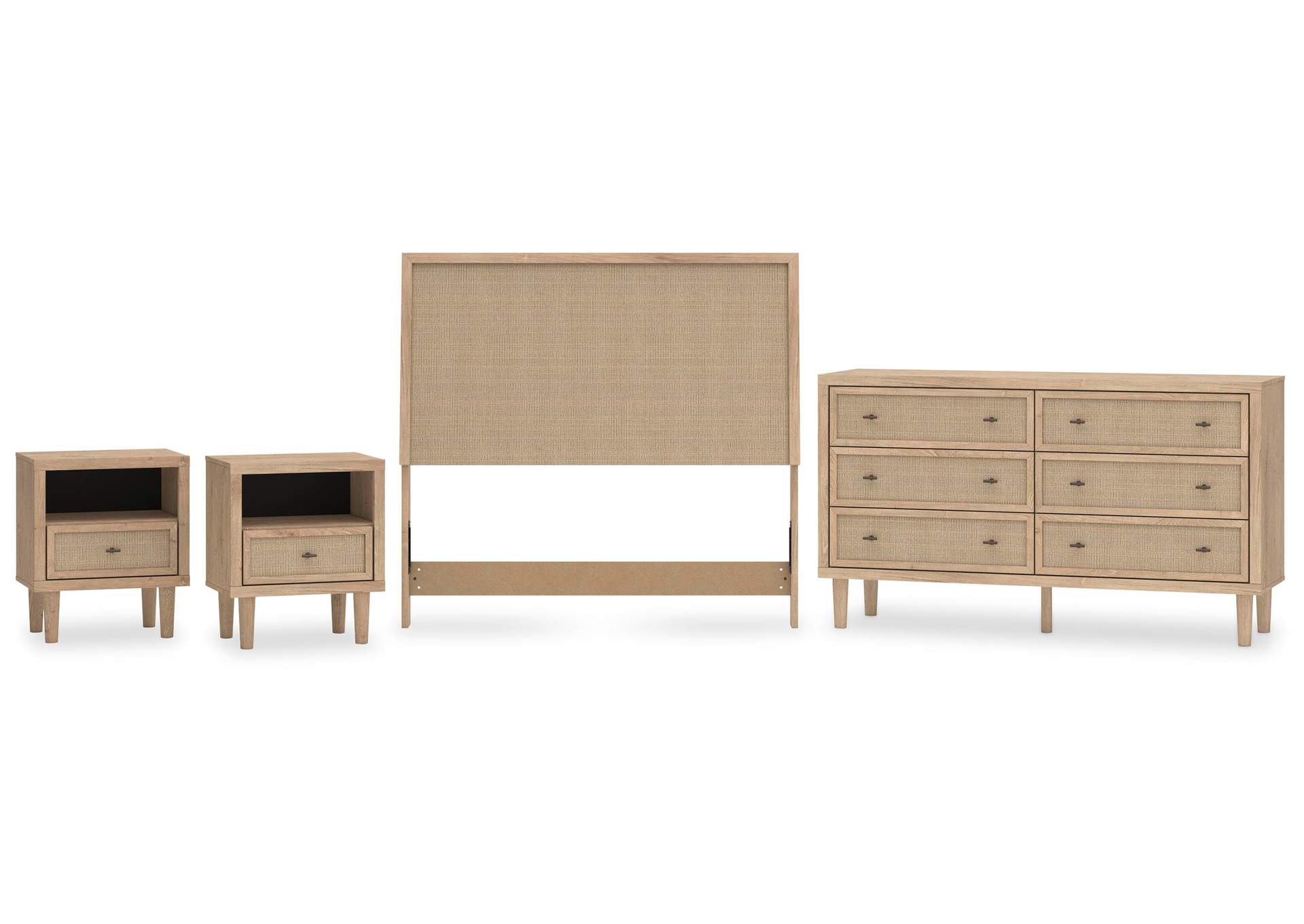 Cielden Full Panel Headboard, Dresser and 2 Nightstands image 1