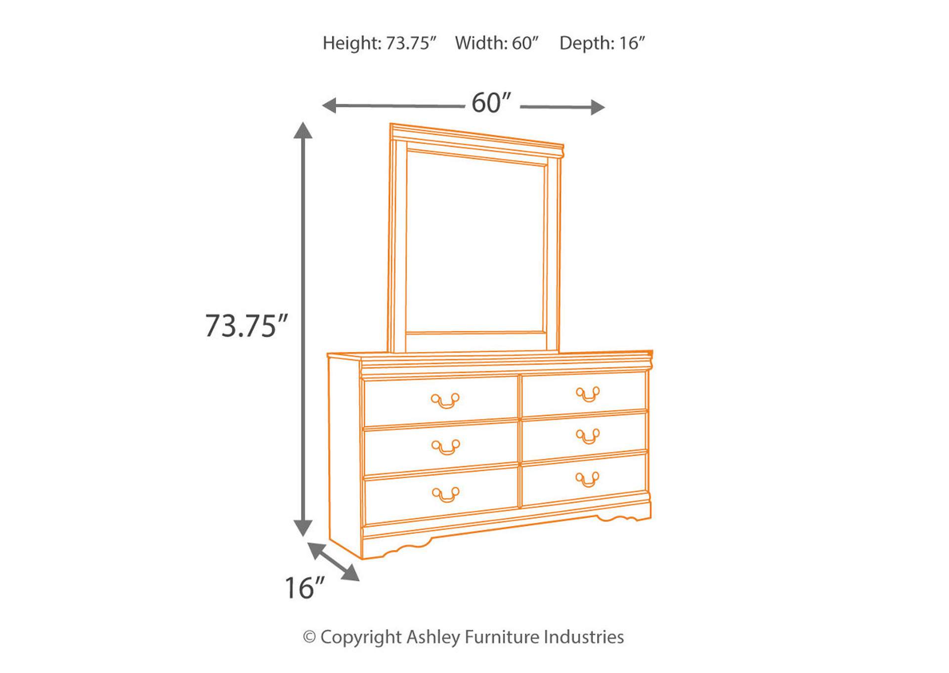 Huey Vineyard Dresser and Mirror image 3