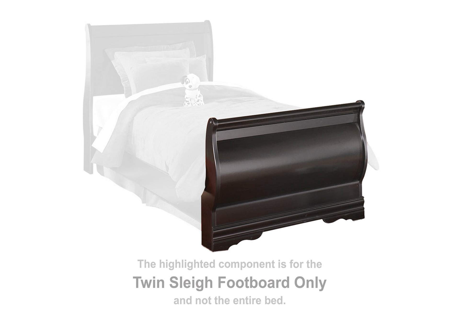 Huey Vineyard Twin Sleigh Bed image 9