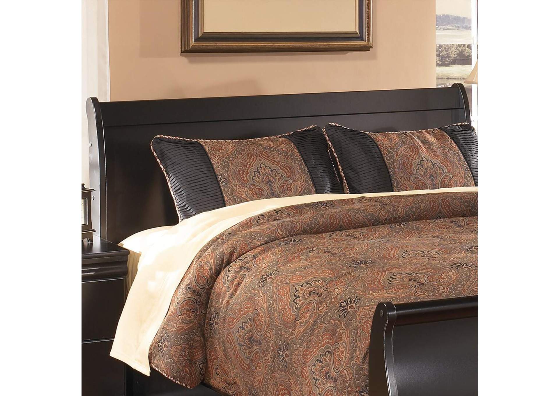 Huey Vineyard Queen Sleigh Headboard image 3