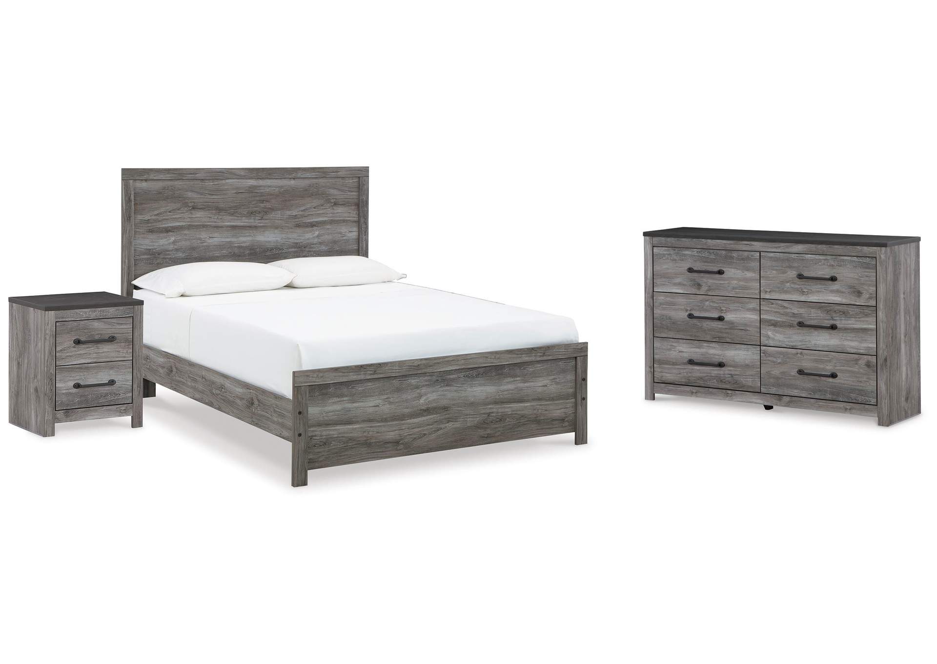Bronyan Queen Panel Bed with Dresser and Nightstand image 1