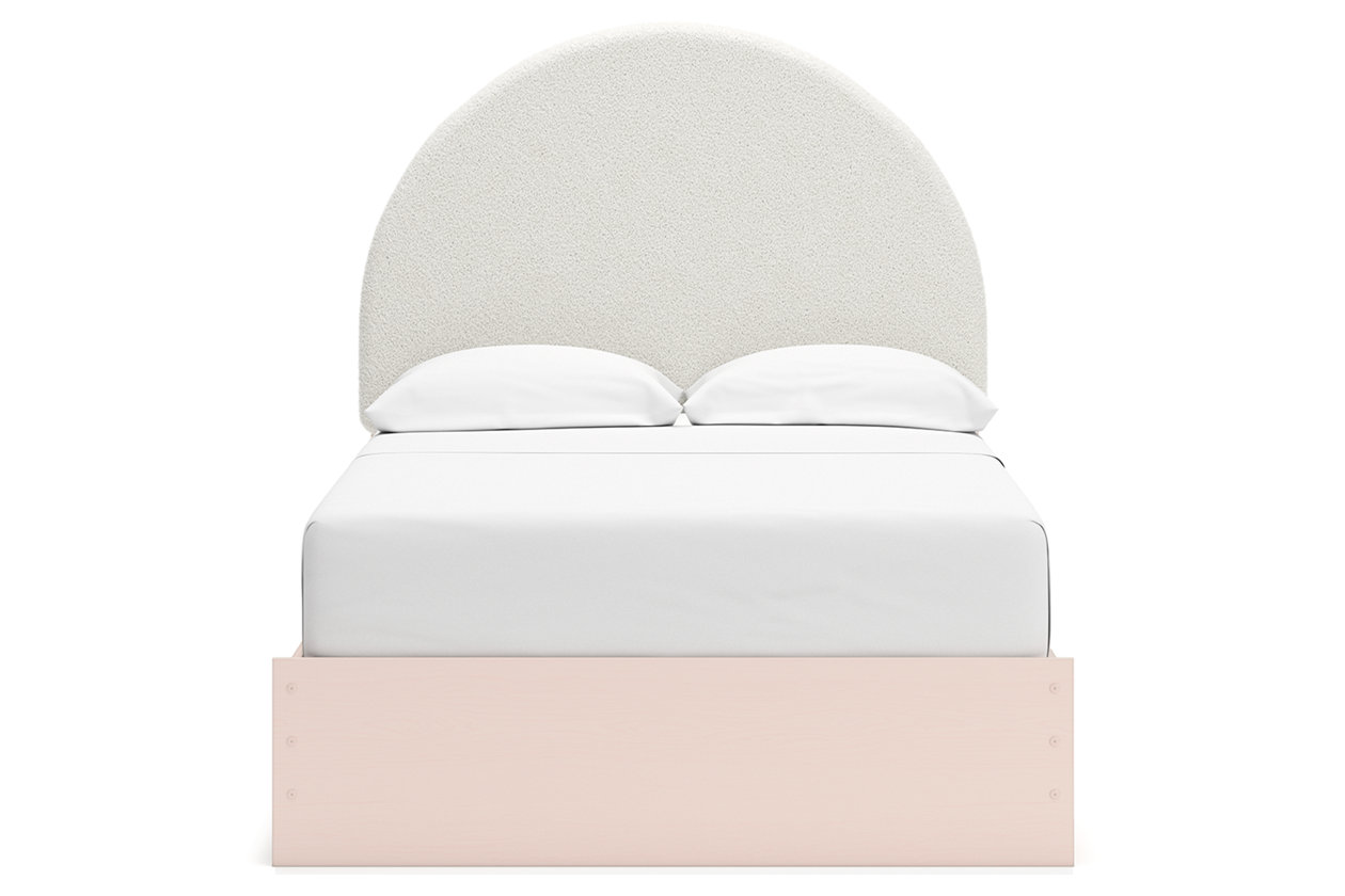 Wistenpine Full Upholstered Panel Bed with Storage