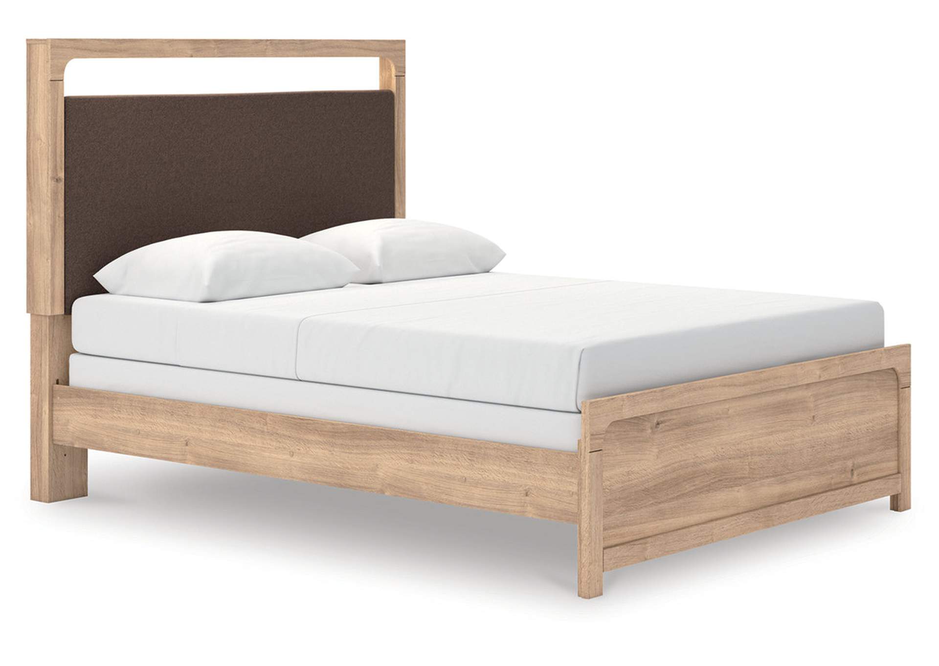 Kinlanni Queen Upholstered Panel Bed image 2