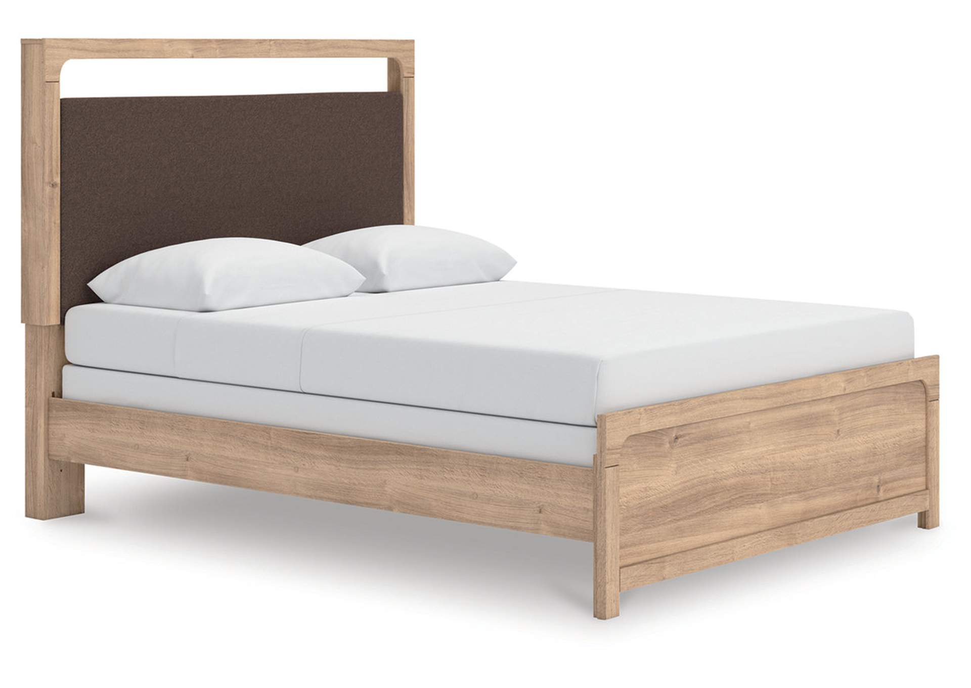 Kinlanni Queen Upholstered Panel Bed image 1