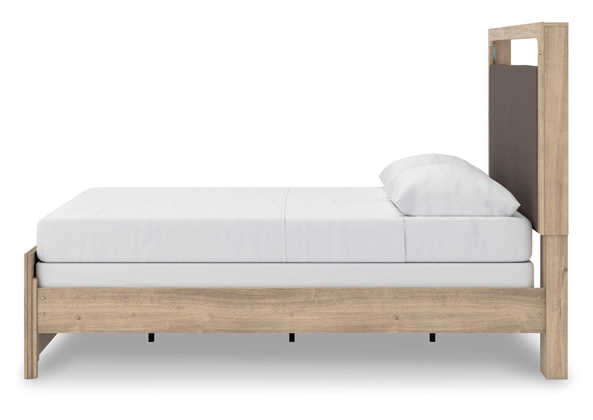 Kinlanni Queen Upholstered Panel Bed image 8