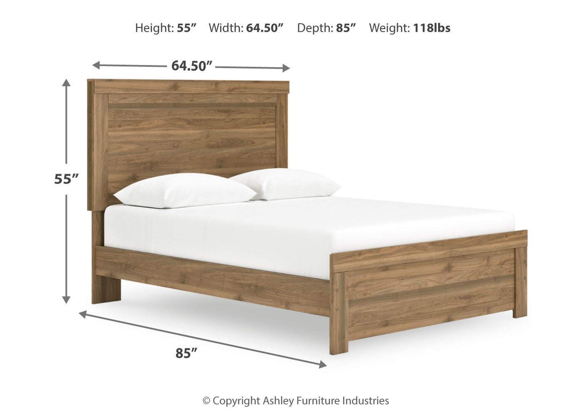 Zanbrook Queen Panel Bed image 13