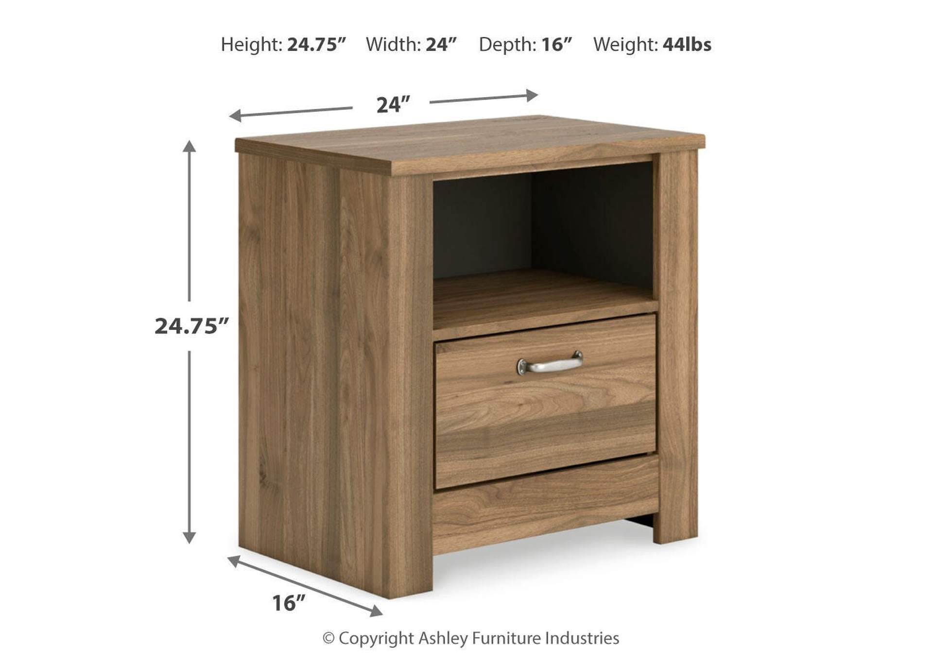 Zanbrook Queen Panel Headboard, Dresser, Mirror and 2 Nightstands image 21