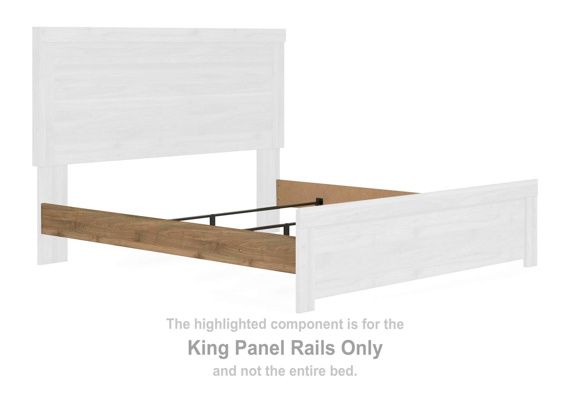 Zanbrook King Panel Bed image 4