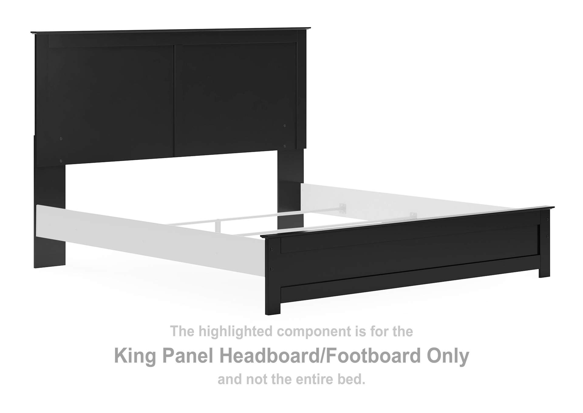 Maribel King Panel Bed image 11