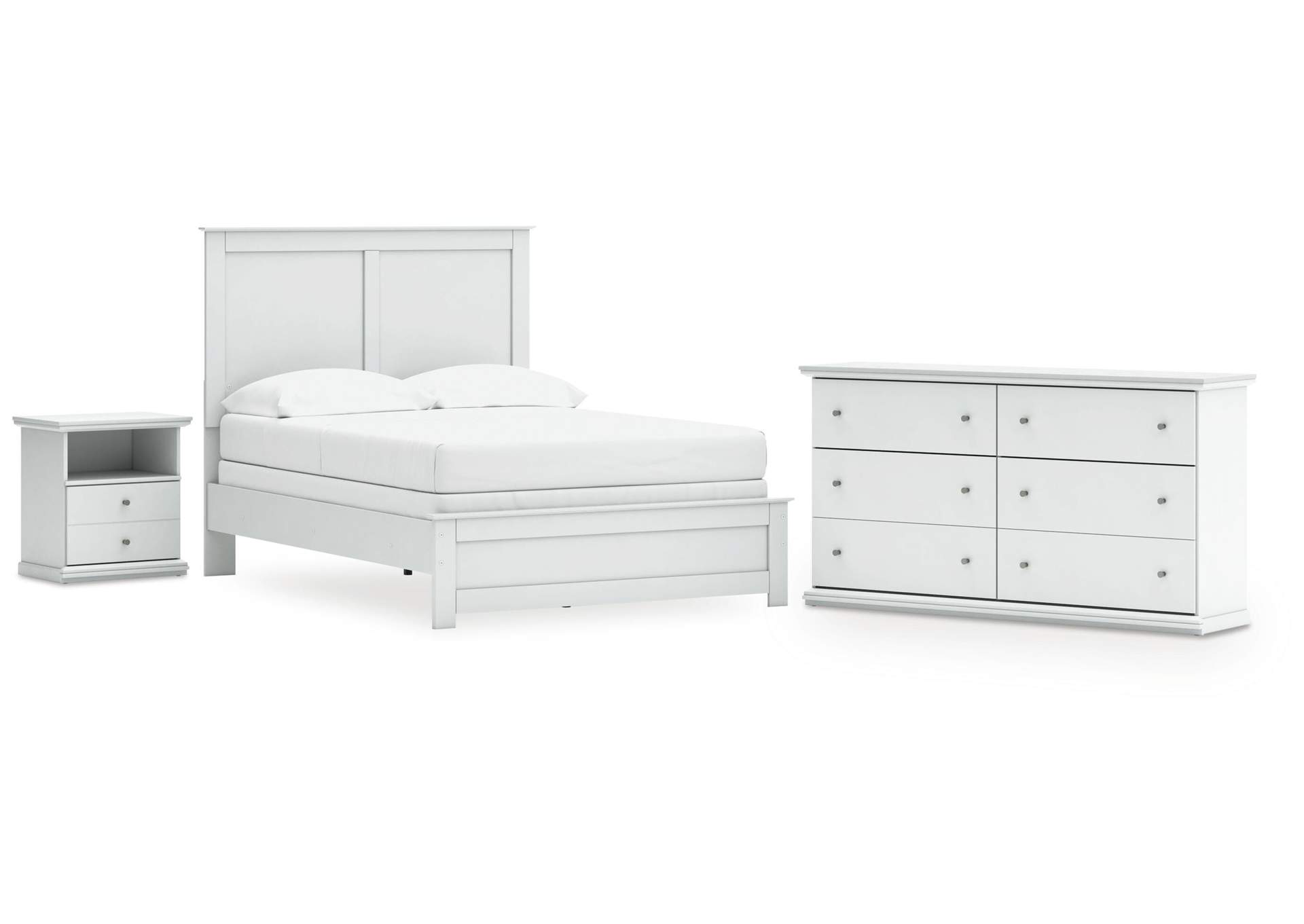 Bostwick Shoals Full Panel Bed, Dresser and Nightstand image 1