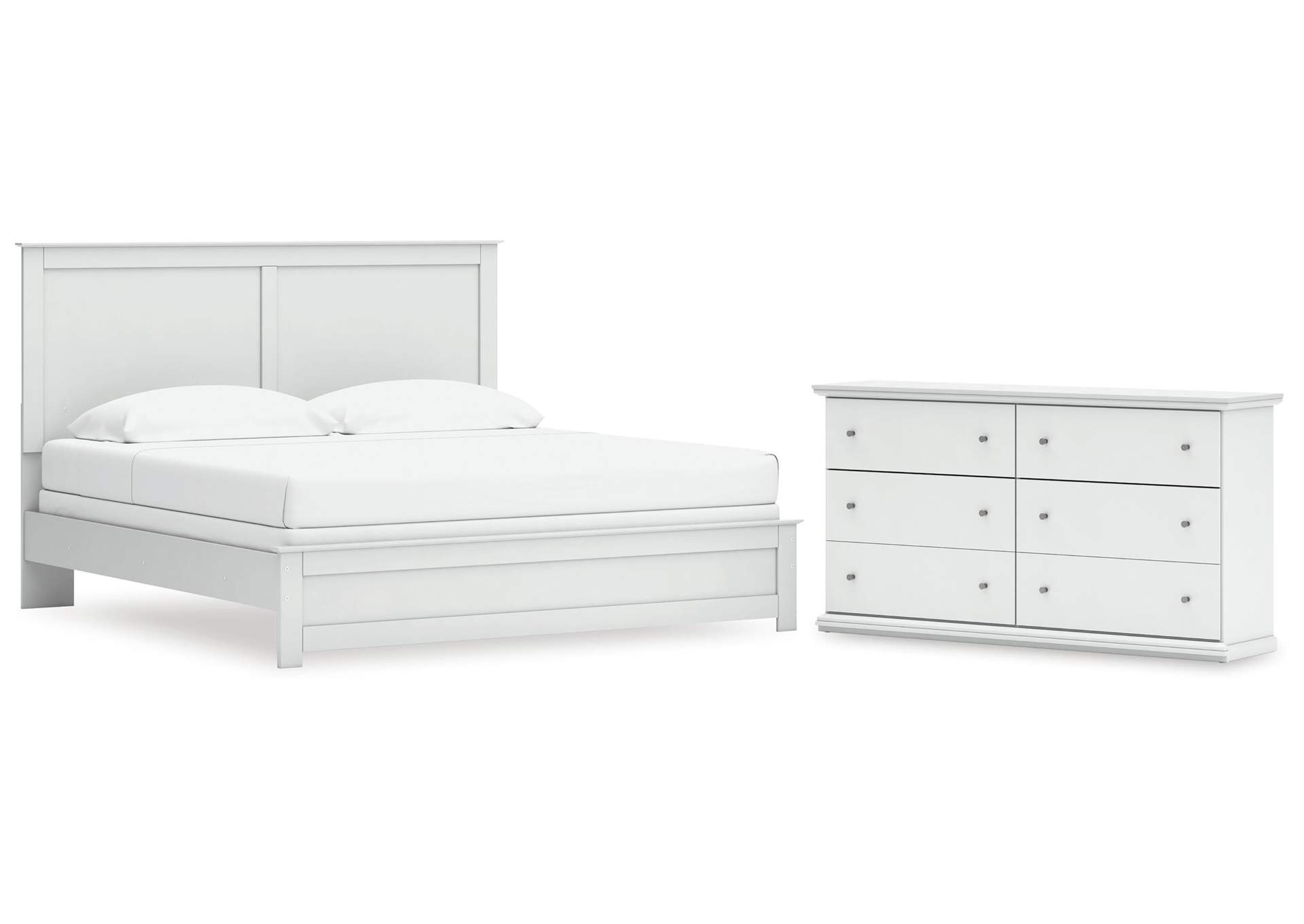 Bostwick Shoals King Panel Bed and Dresser image 1