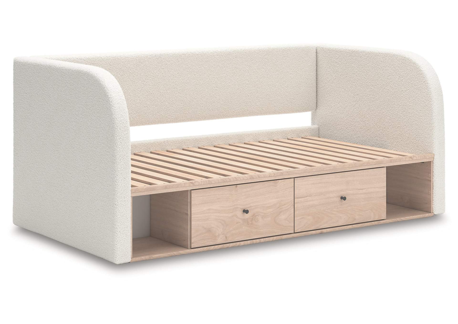 Arloster Full Upholstered Day Bed with Storage image 4