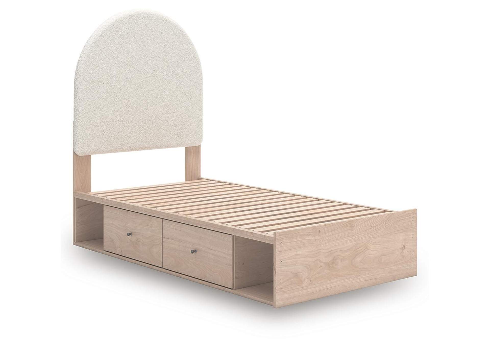 Arloster Twin Upholstered Panel Bed with Storage image 6