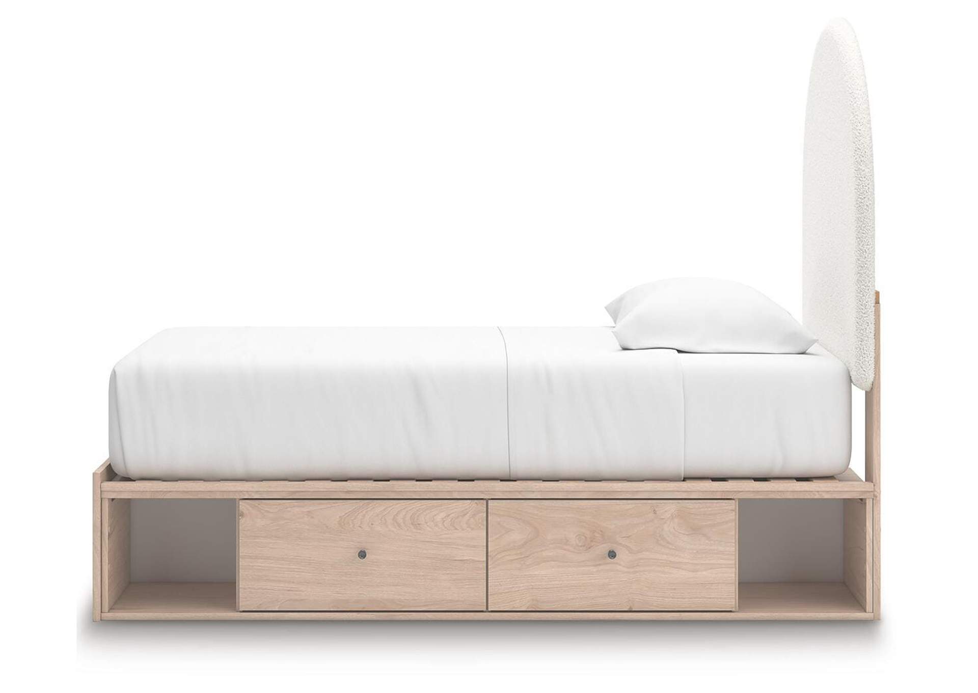 Arloster Twin Upholstered Panel Bed with Storage image 13