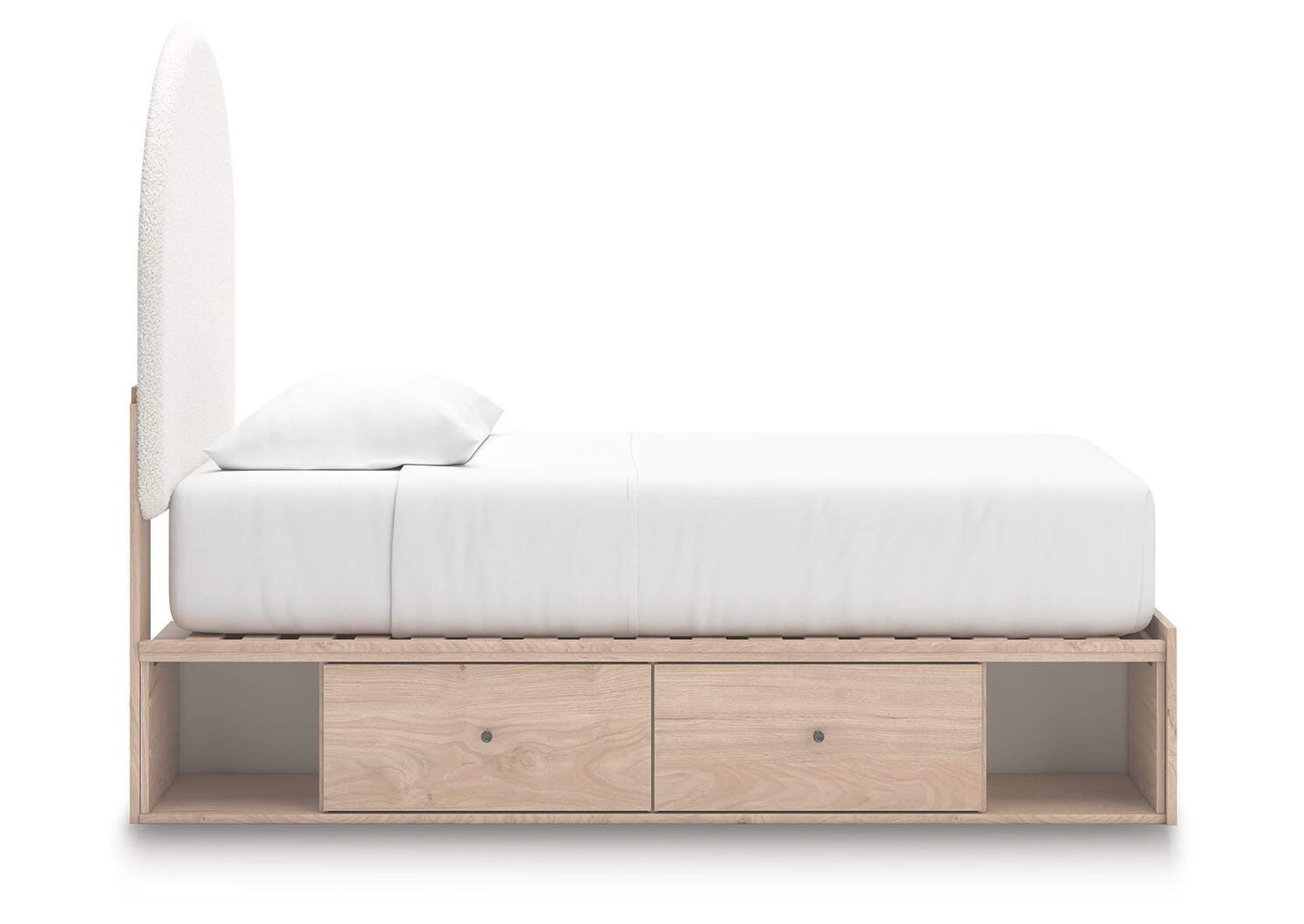 Arloster Twin Upholstered Panel Bed with Storage image 14