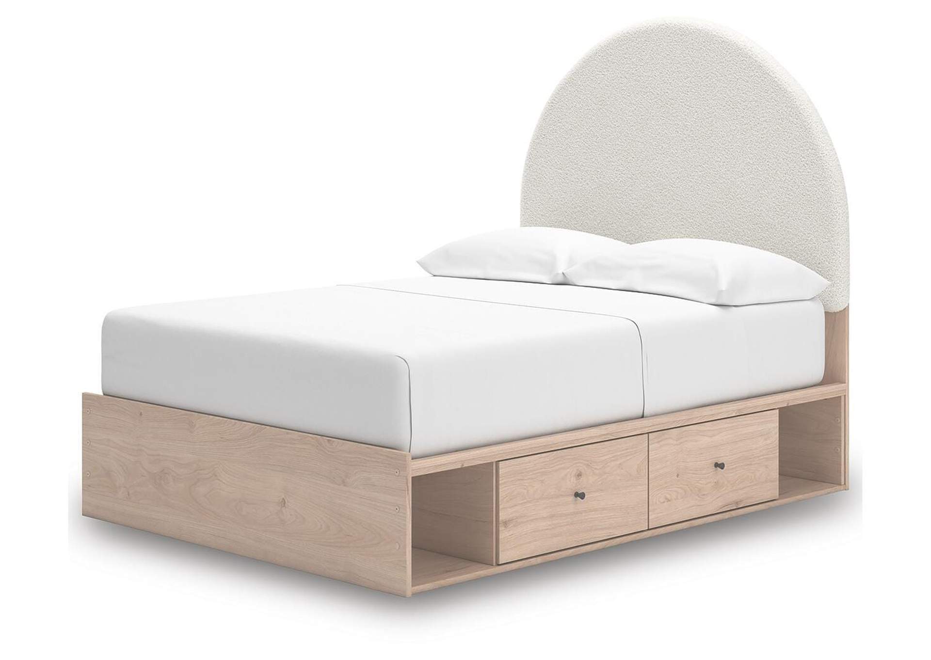 Arloster Full Upholstered Panel Bed with Storage image 4