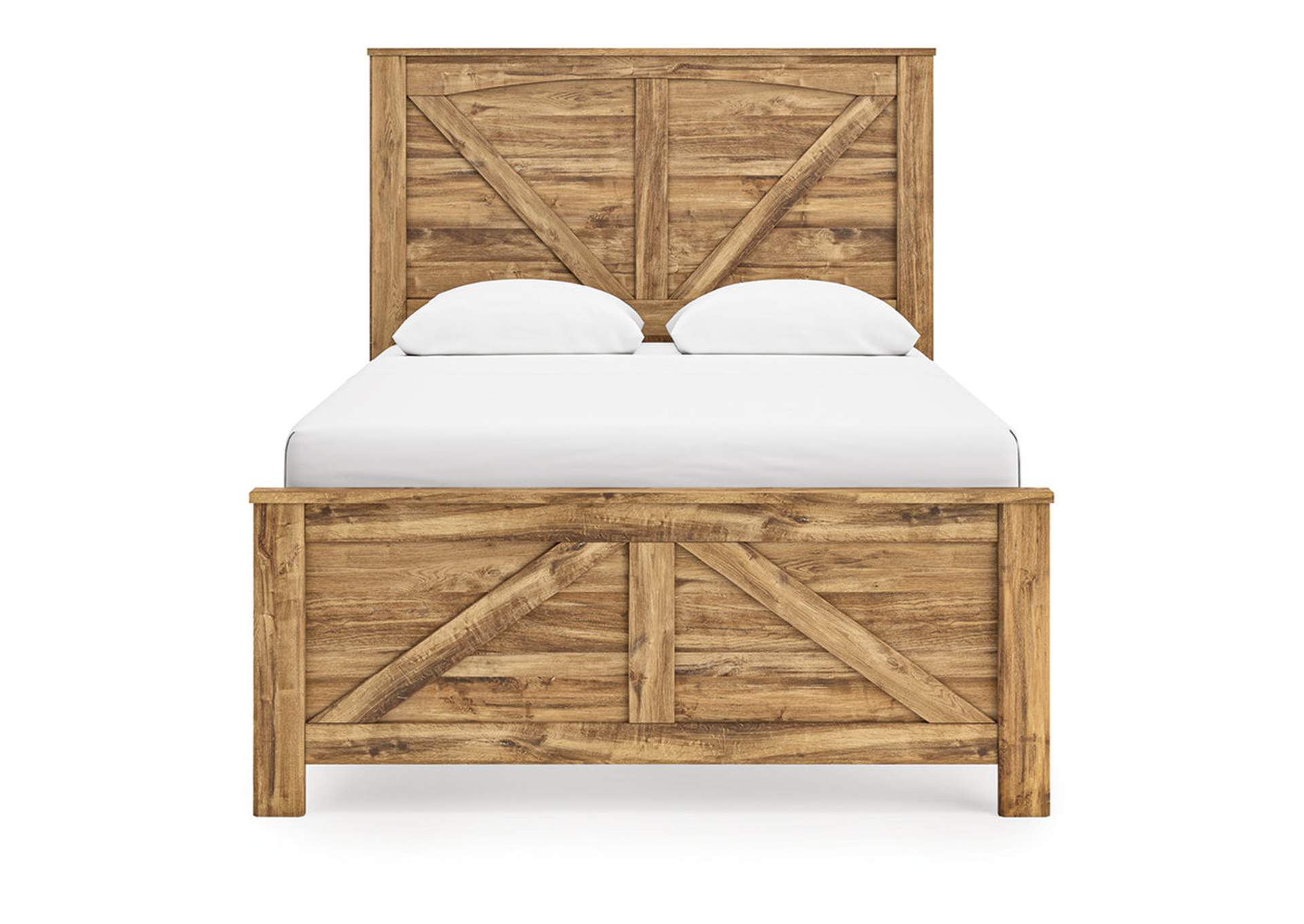 Maystonna Queen Crossbuck Panel Bed image 5