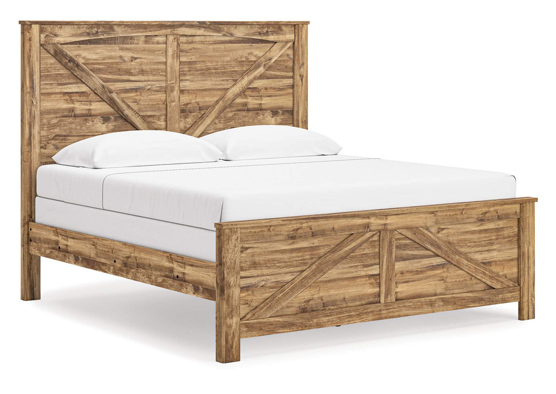 Maystonna King Crossbuck Panel Bed image 1