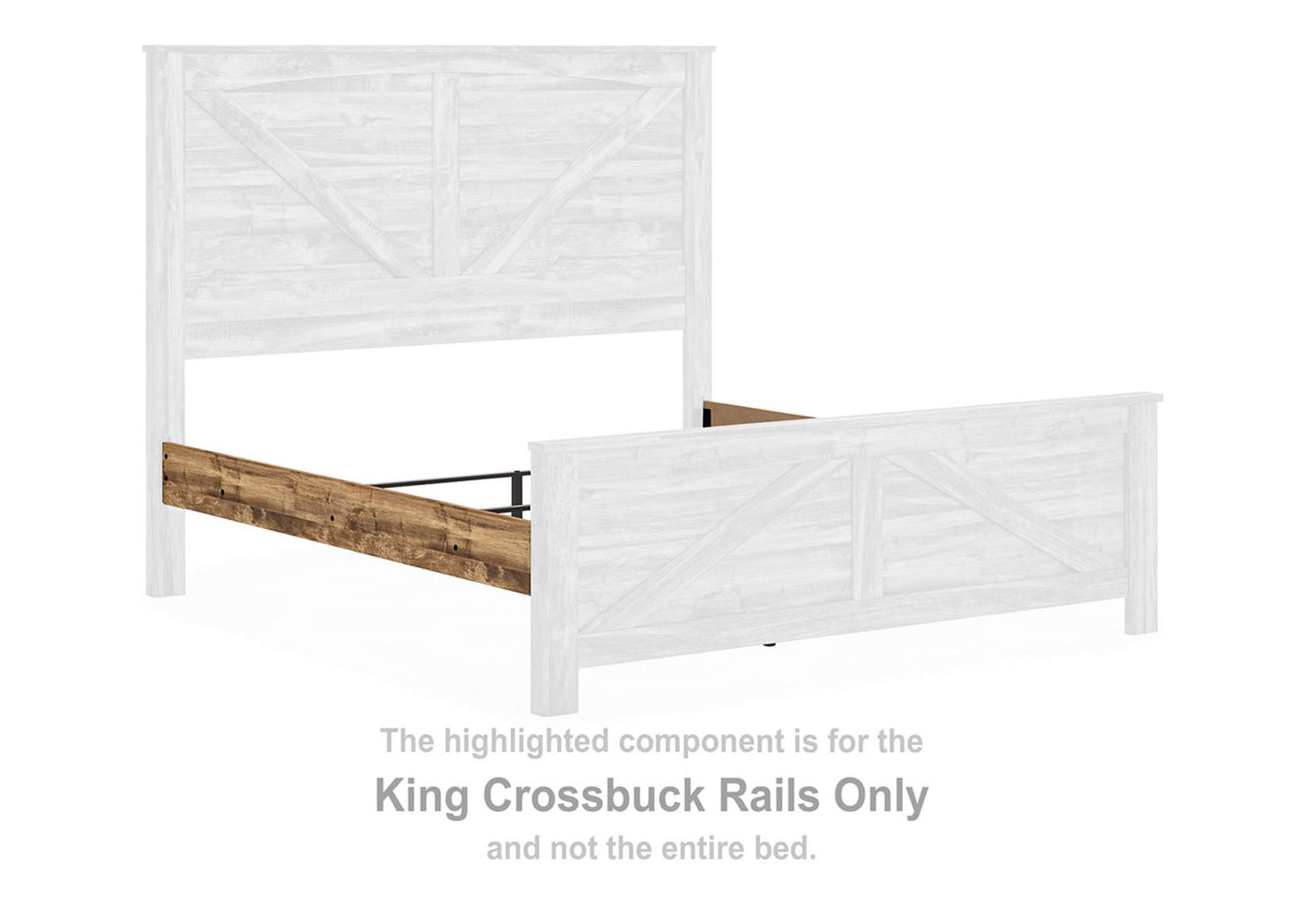 Maystonna King Crossbuck Panel Bed image 13