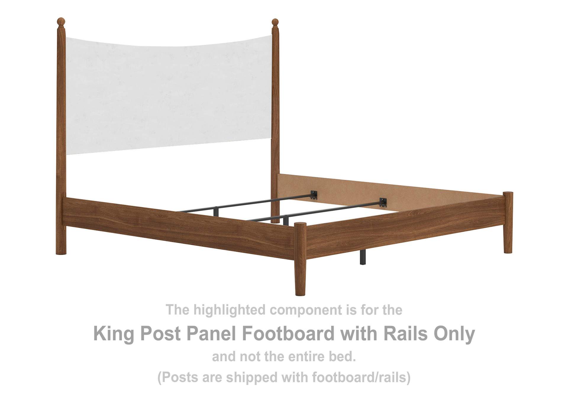 Linden Row King Post Panel Bed image 8