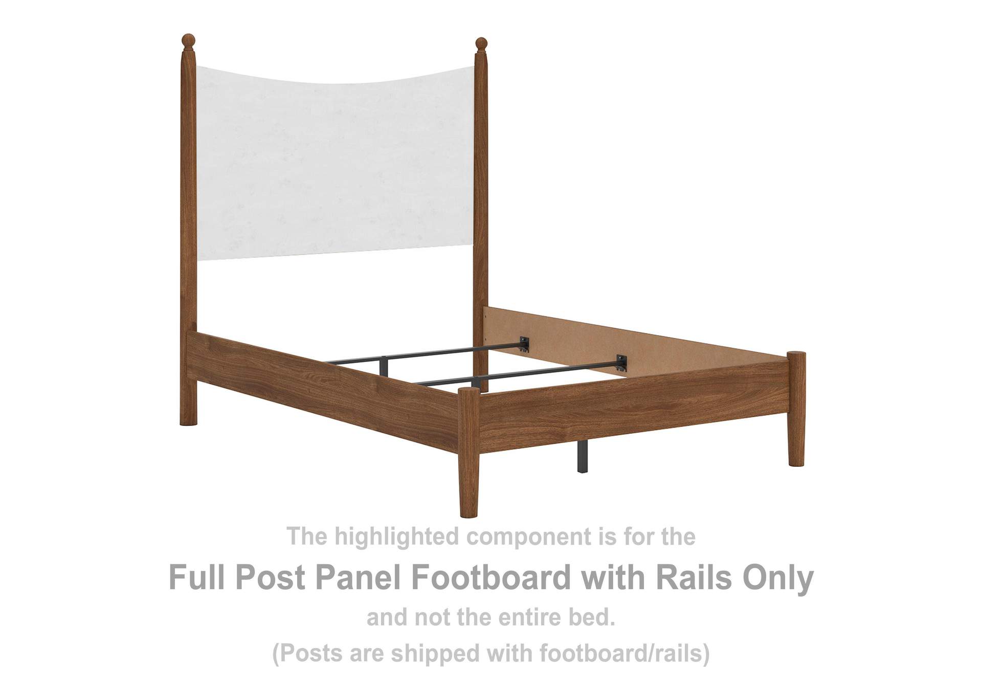 Linden Row Full Post Panel Bed image 9