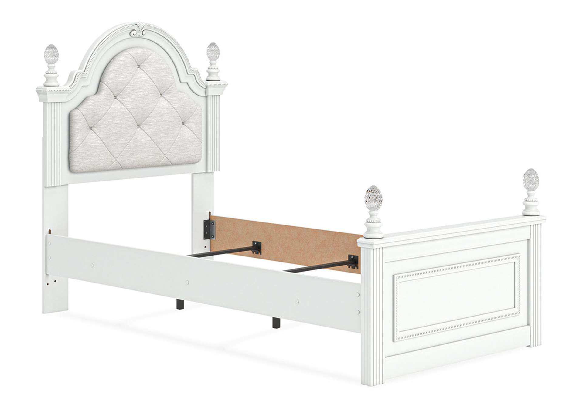 Kozlani Twin Upholstered Panel Bed image 3