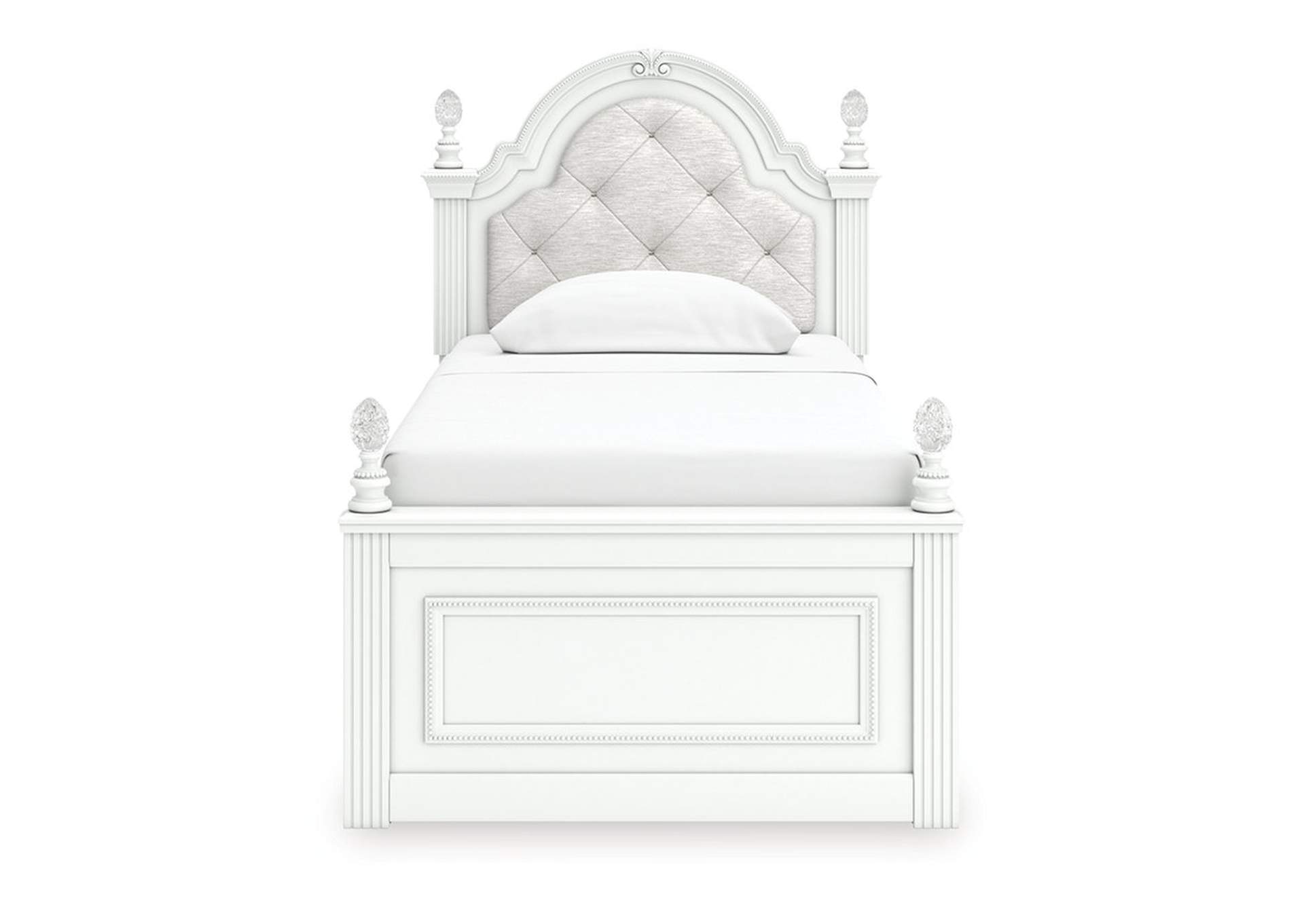 Kozlani Twin Upholstered Panel Bed image 5