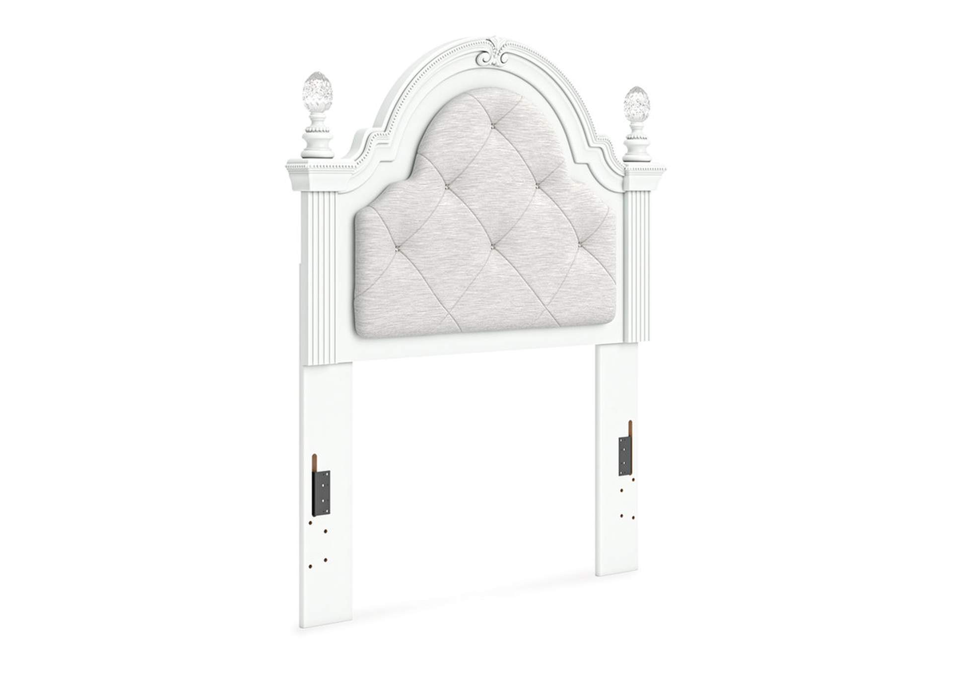 Kozlani Twin Upholstered Panel Storage Bed image 13