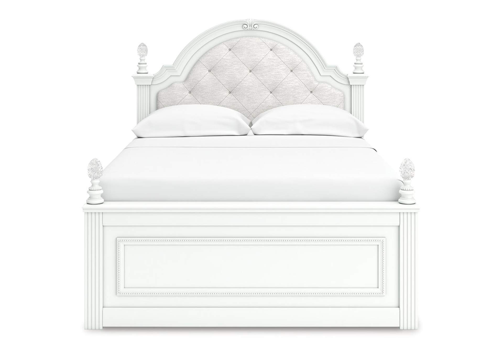 Kozlani Full Upholstered Panel Storage Bed image 6