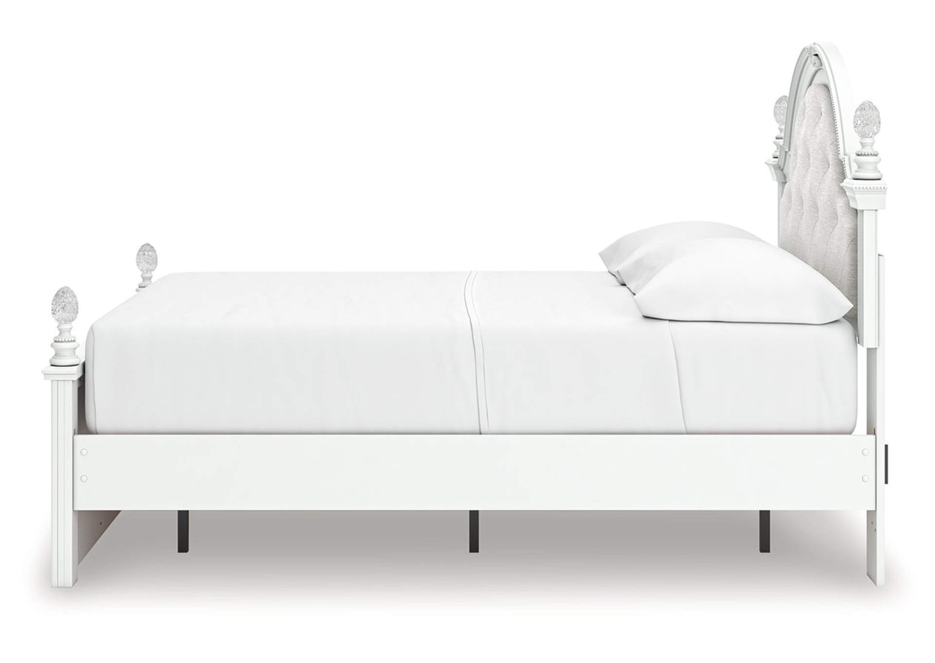 Kozlani Full Upholstered Panel Storage Bed image 7