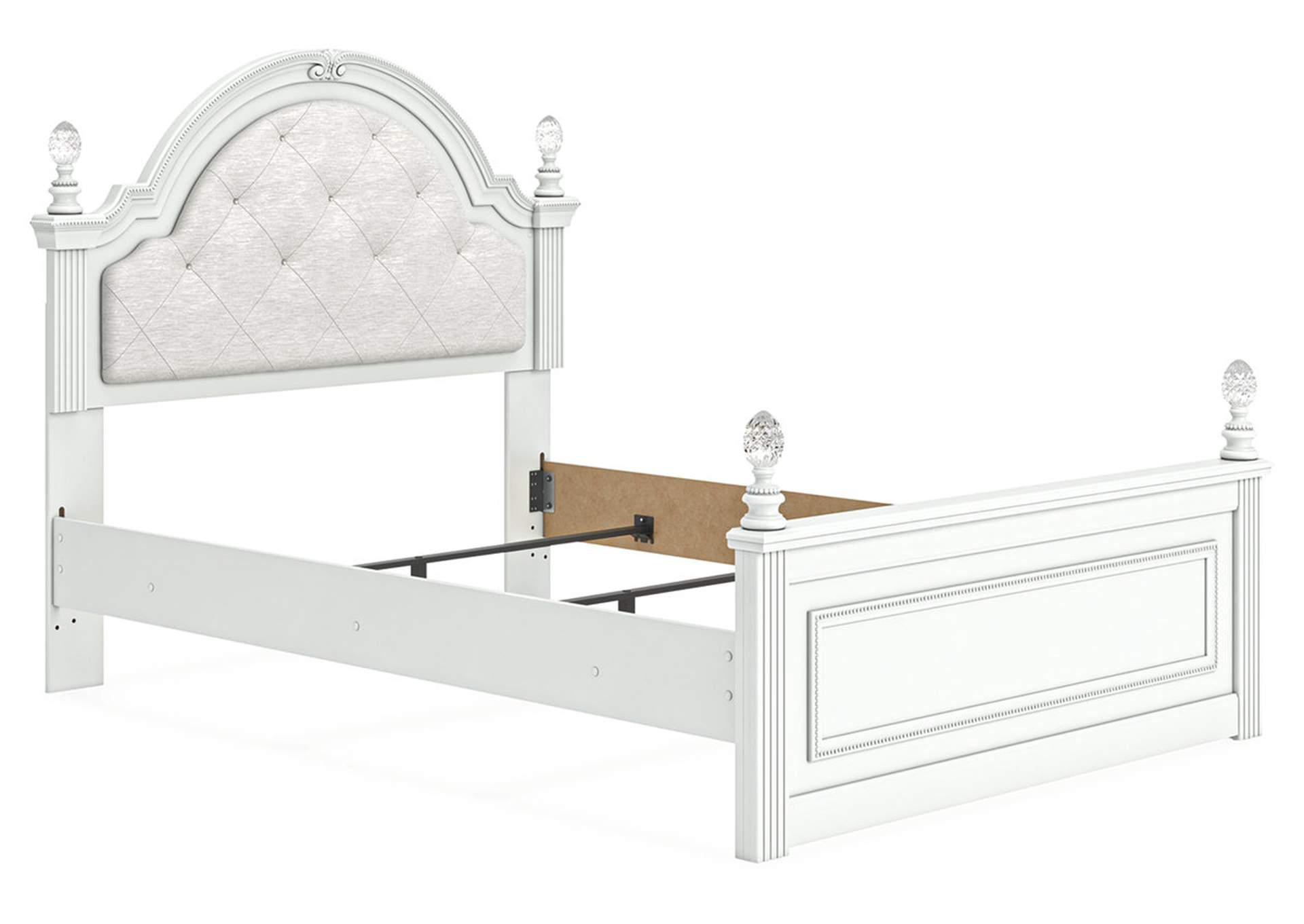 Kozlani Full Upholstered Panel Bed image 3