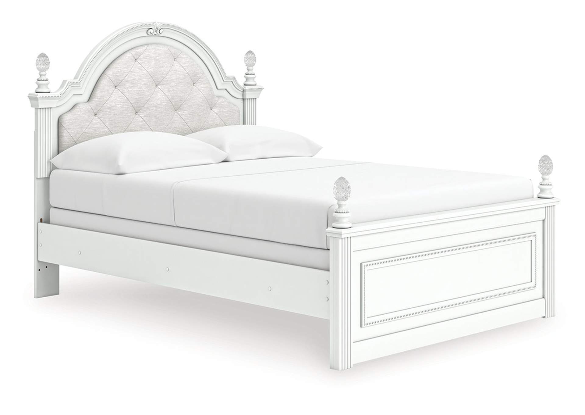 Kozlani Full Upholstered Panel Bed image 1