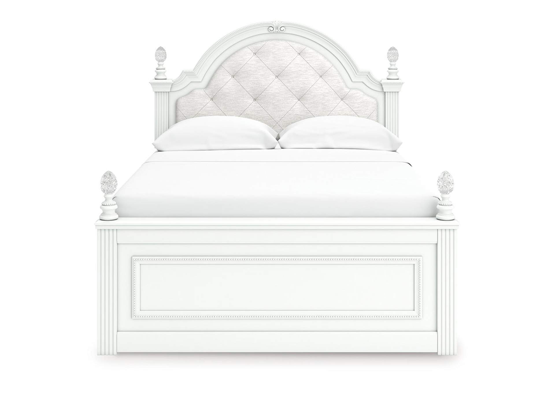Kozlani Full Upholstered Panel Bed image 5