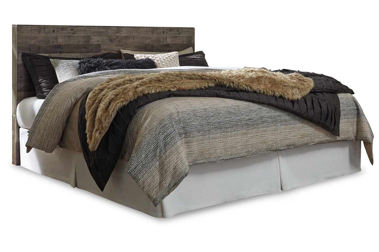 Derekson King Panel Bed with 2 Storage Drawers