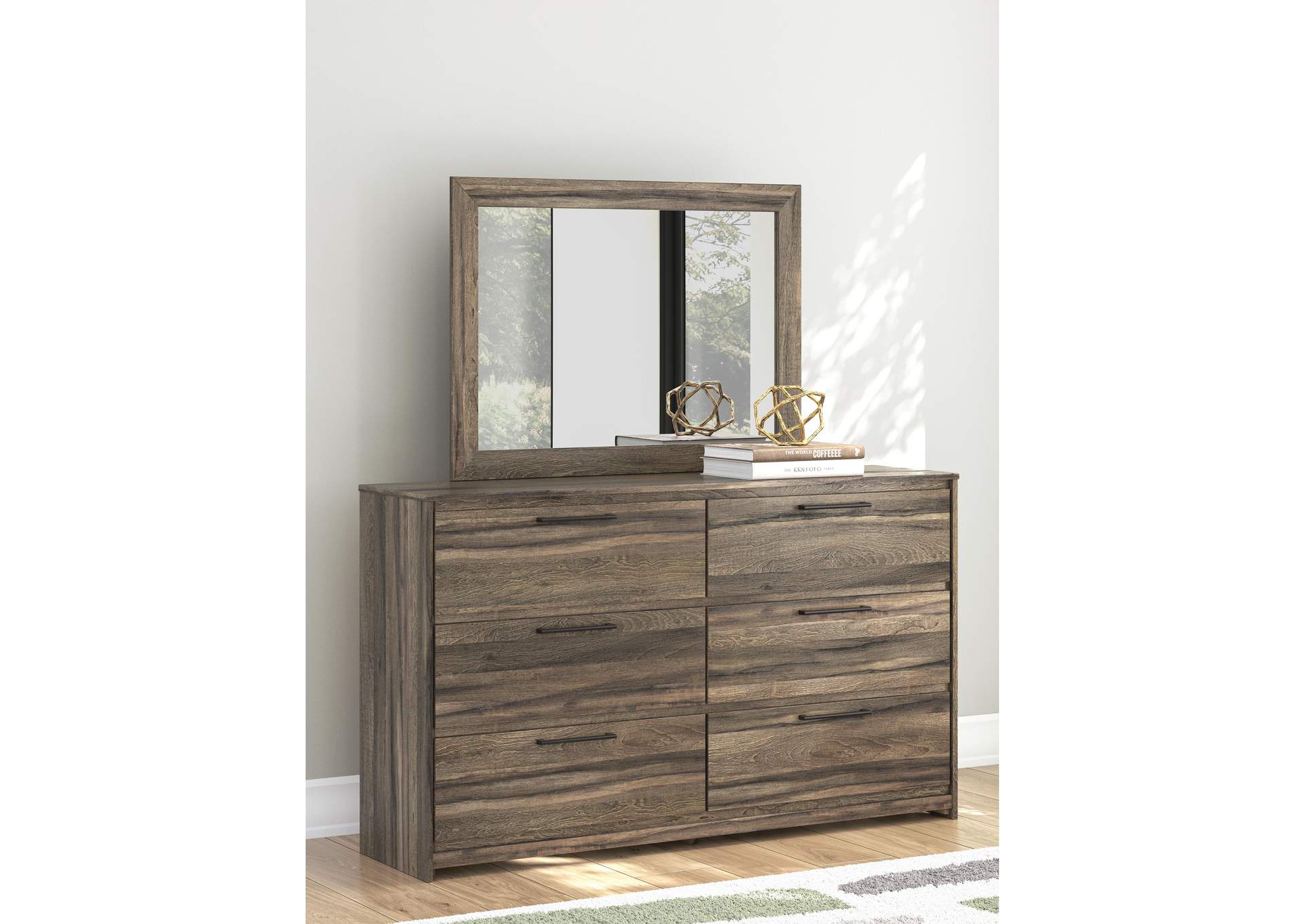 Elbrim Queen Panel Bed, Dresser, Mirror and Nightstand image 11