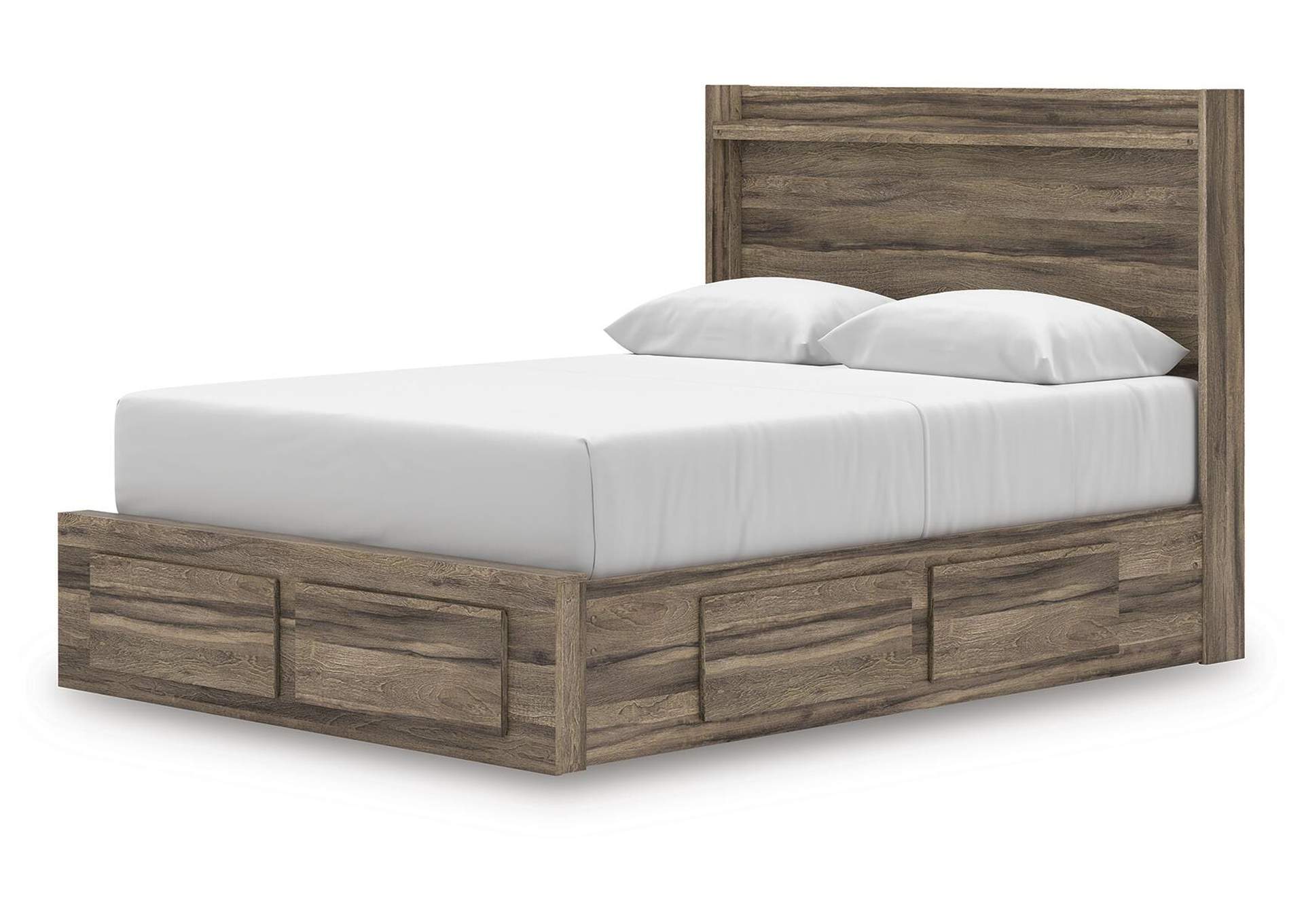 Elbrim Queen Panel Storage Bed, Dresser and Mirror image 15