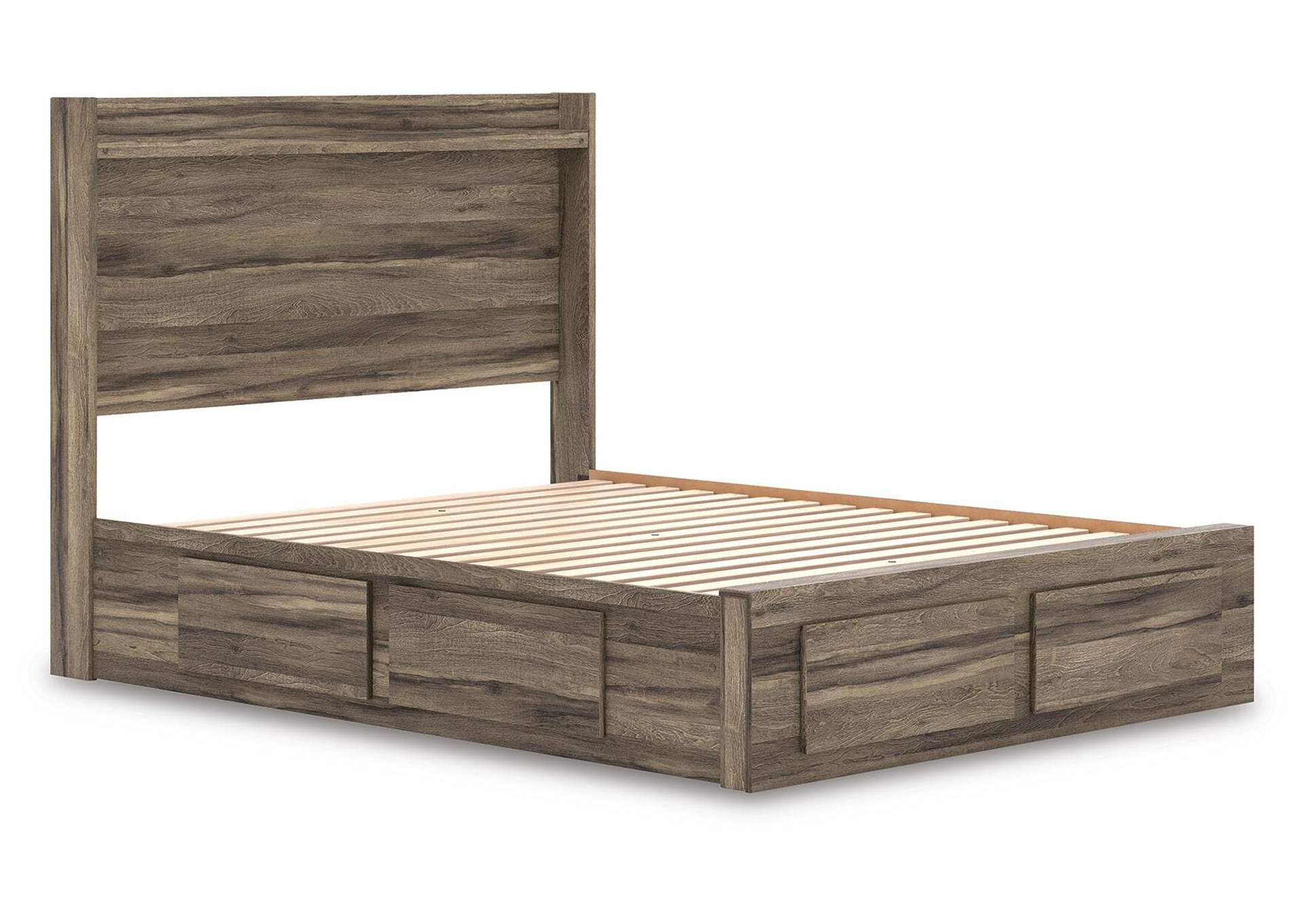 Elbrim Queen Panel Storage Bed, Dresser and Mirror image 19