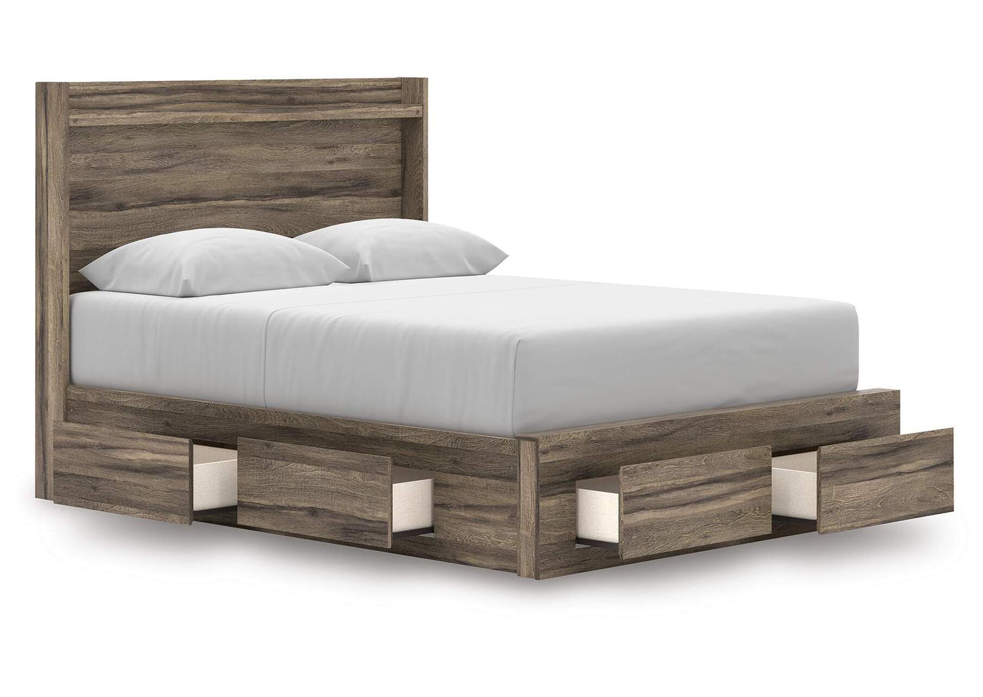 Elbrim Queen Panel Storage Bed, Dresser and Mirror image 20