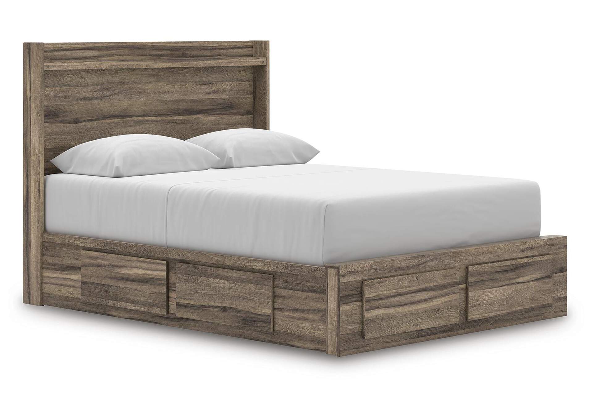 Elbrim Queen Panel Storage Bed, Dresser and Mirror image 18