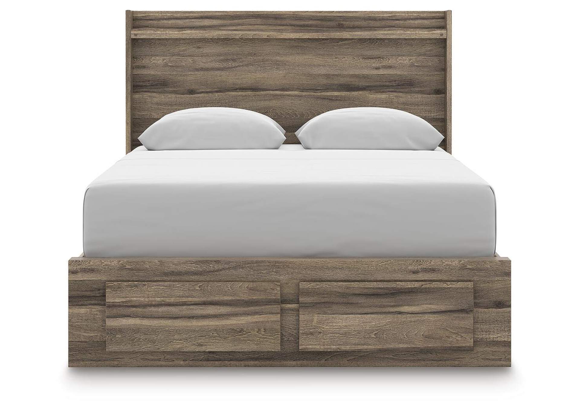 Elbrim Queen Panel Storage Bed, Dresser and Mirror image 21