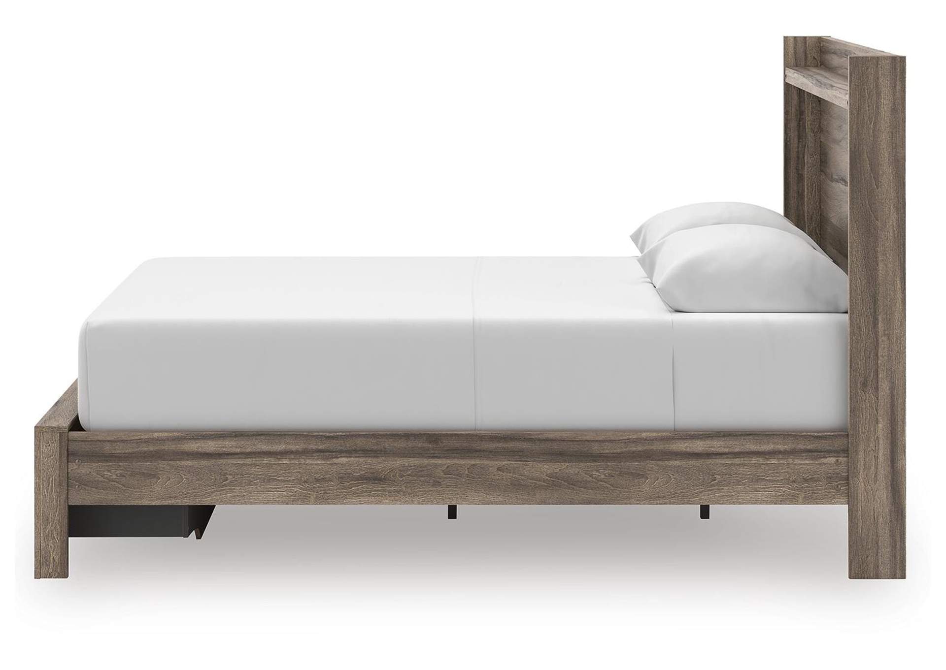 Elbrim Queen Panel Storage Bed, Dresser and Mirror image 3