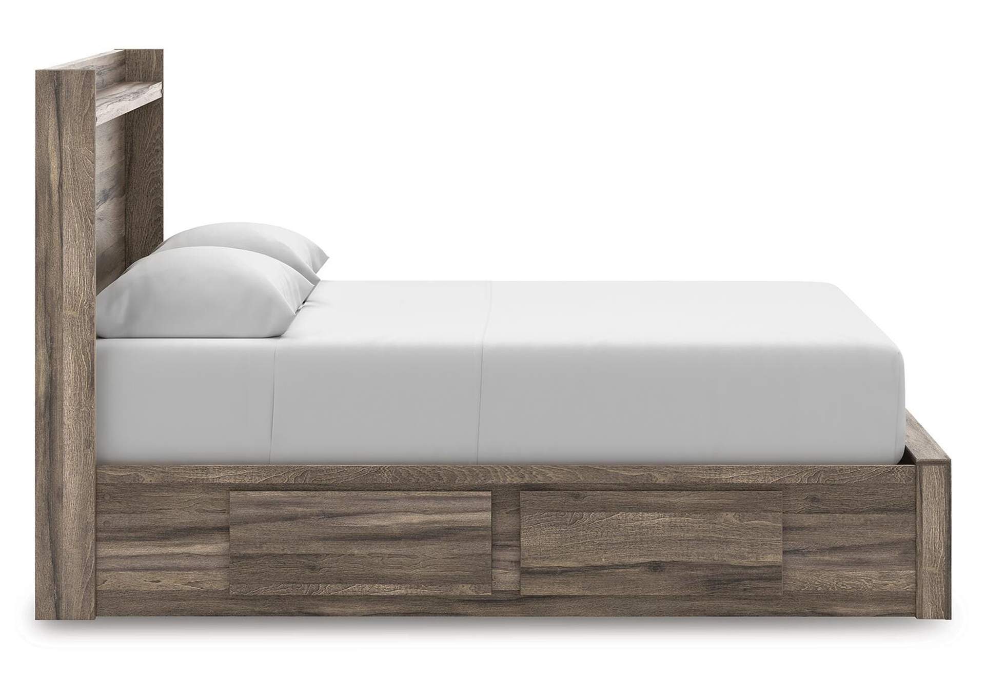 Elbrim Queen Panel Storage Bed, Dresser and Mirror image 17