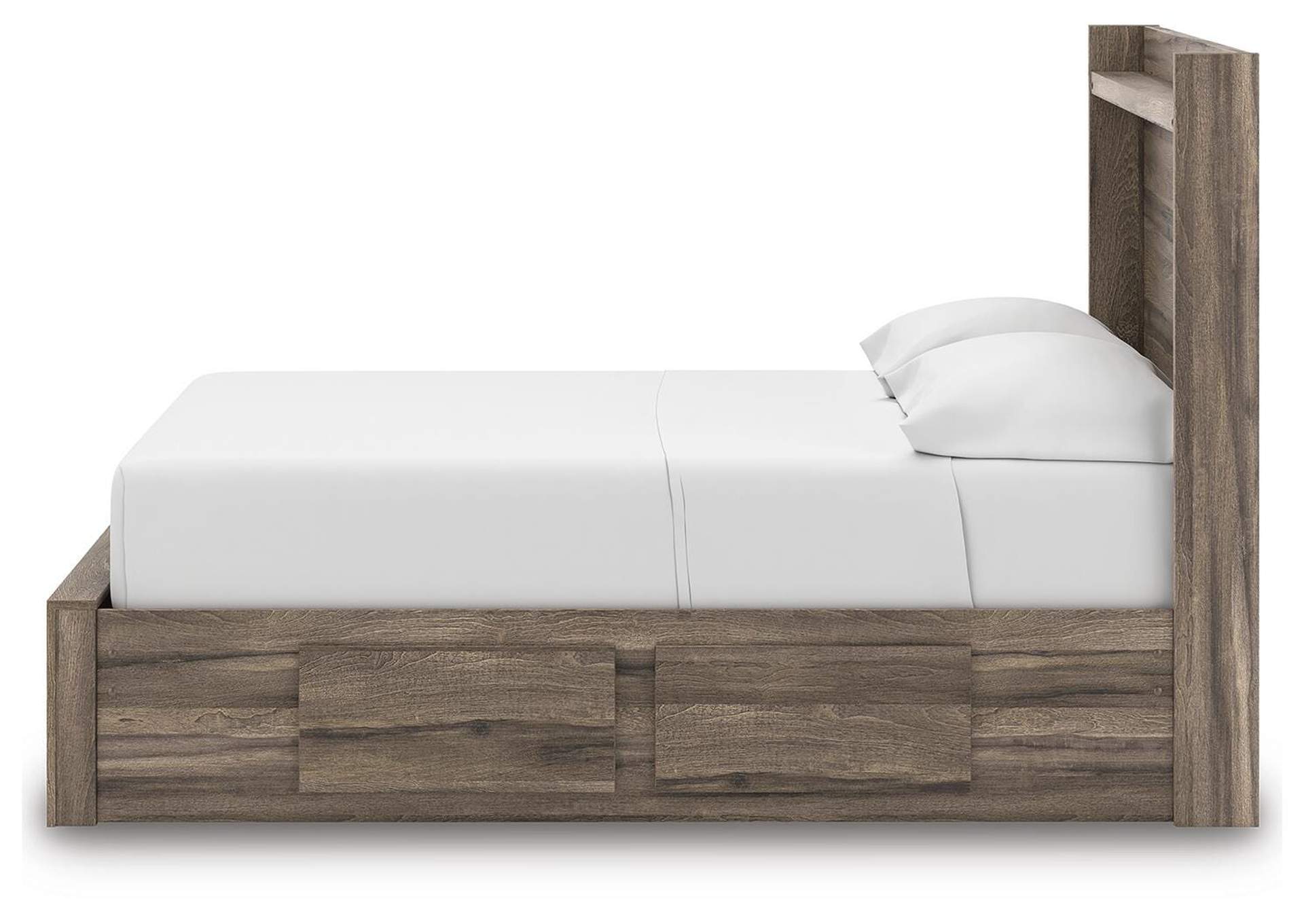 Elbrim Full Panel Storage Bed, Dresser and Mirror image 3